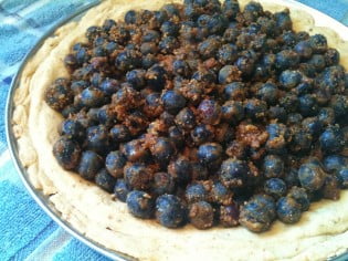 blueberry pie