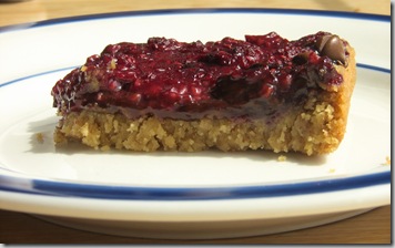 chocolate raspberry bars
