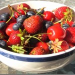 bowl of berries
