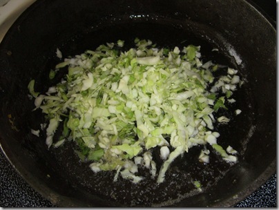 fried cabbage