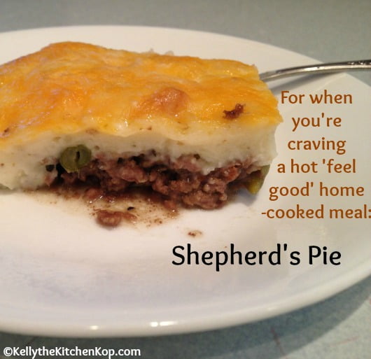 Ground Beef Shepherds Pie