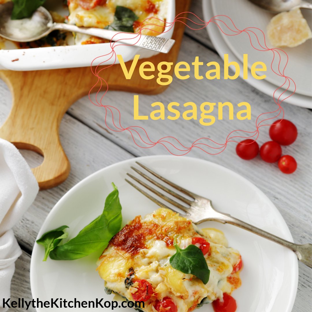 Vegetable Lasagna Meatless Meal