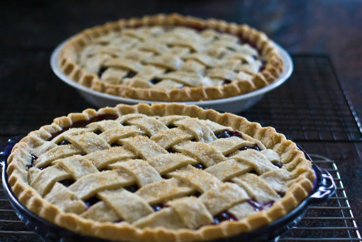 Lemon Blueberry Pie