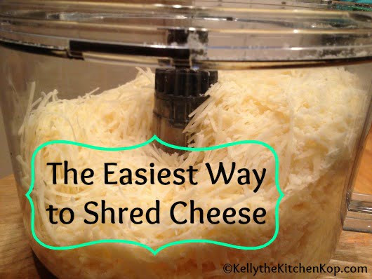 Easiest Way to Shred Cheese