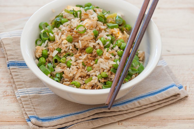 Egg Fried Rice with Peas - Together to Eat - Family Meals