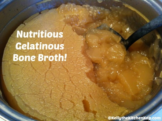 gelatinous bone broth