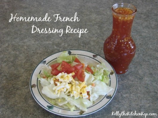 Homemade French Dressing Recipe