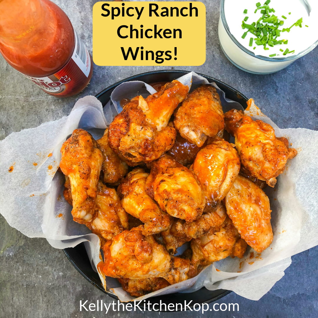 Spicy Ranch Chicken Wings