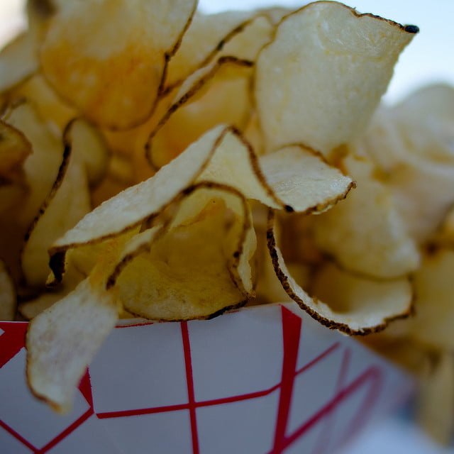 Making Homemade Potato Chips