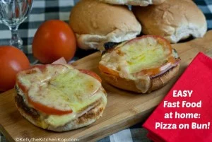 Pizza on Bun