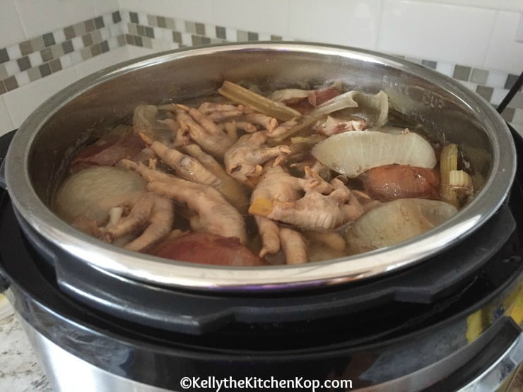 How to Make Pressure Cooker Broth Kelly the Kitchen Kop