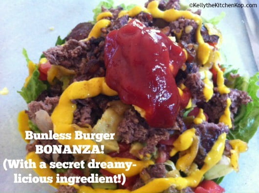 bunless burger ideas