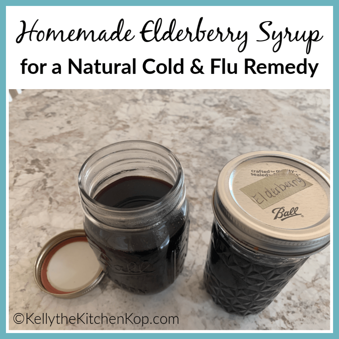 Homemade Elderberry Syrup