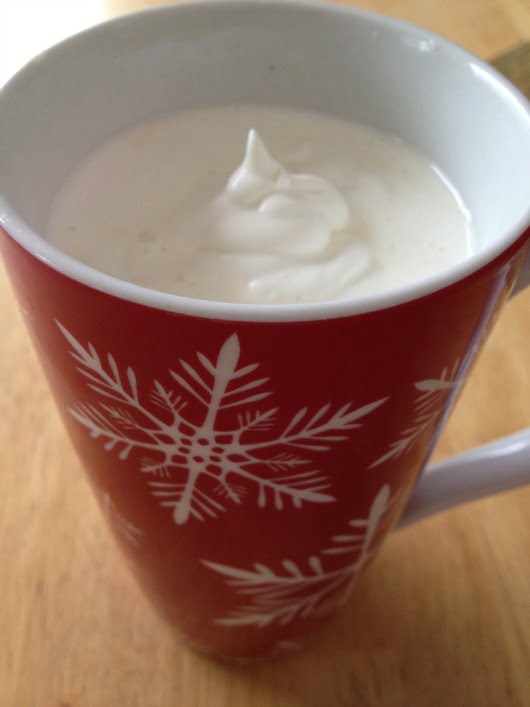 Coffee with whipped cream