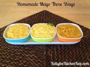 Homemade Mayo Three Ways