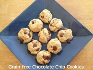 Grain-free chocolate chip cookies