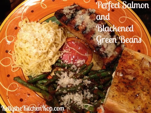 Salmon and Green beans