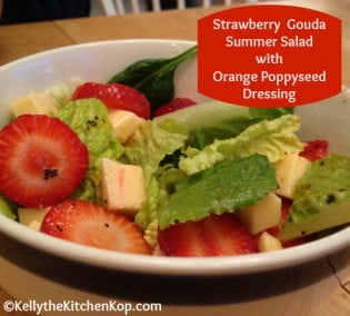 Strawberry Gouda Salad