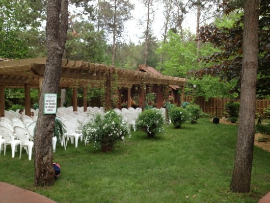 Candis outdoor wedding