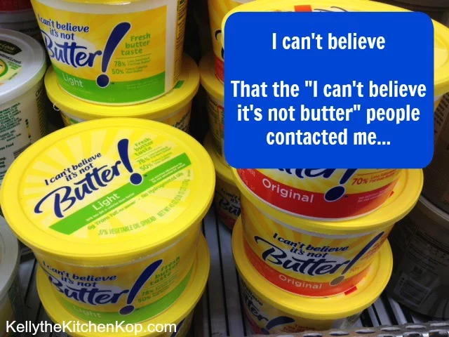 I Can't Believe It's Not Butter