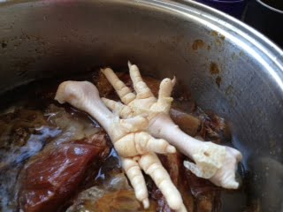 chicken feet in stock