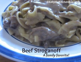 Stroganoff recipe
