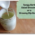 Tangy Herb Dressing or Dip