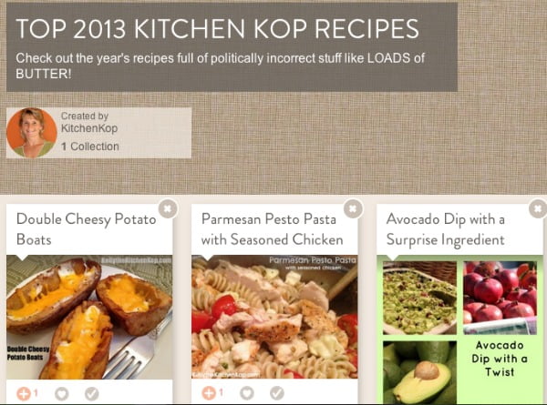 2013 Kitchen Kop recipes