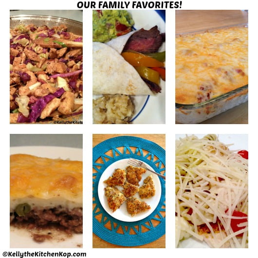 Family Favorite Recipes