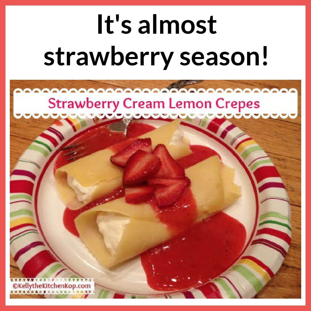 Strawberry Lemon Cream Crepes {Grain-Free Options Included}