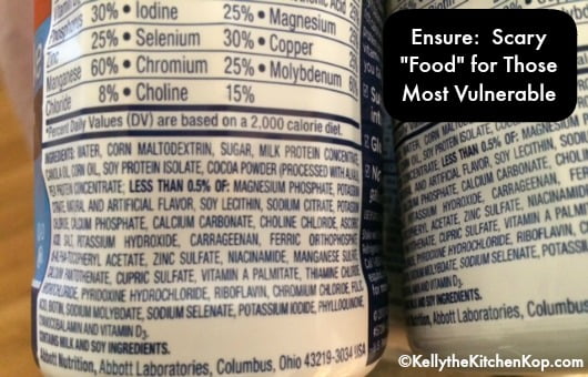 Ensure Nutrition Label | Besto Blog