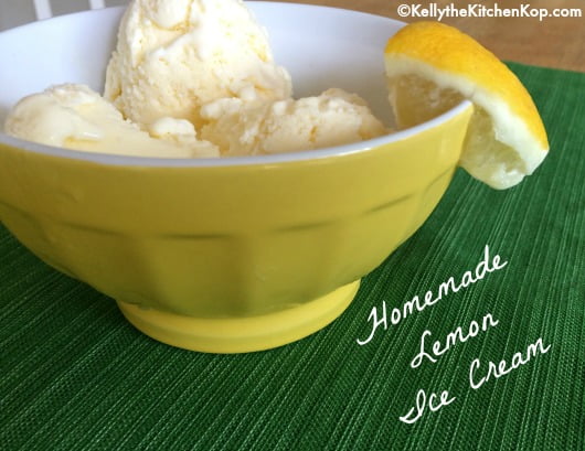 How to Make Lemon Ice Cream