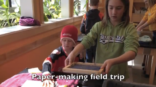 paper making field trip