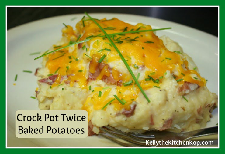 Crock Pot Twice Baked Potatoes Recipe