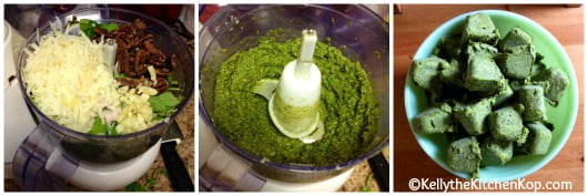 How to Freeze Fresh Basil Pesto