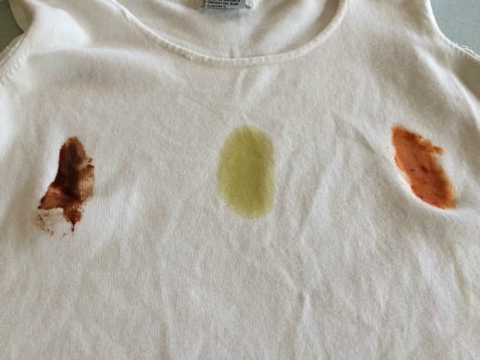 How to Get Stains Out of a White Shirt