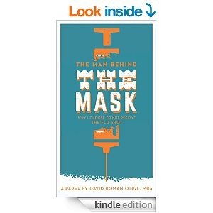 man behind mask