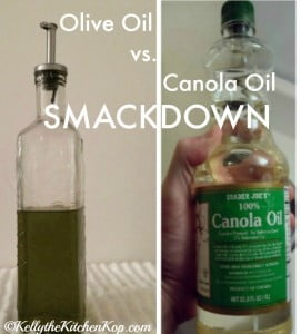 olive oil vs canola oil smackdown