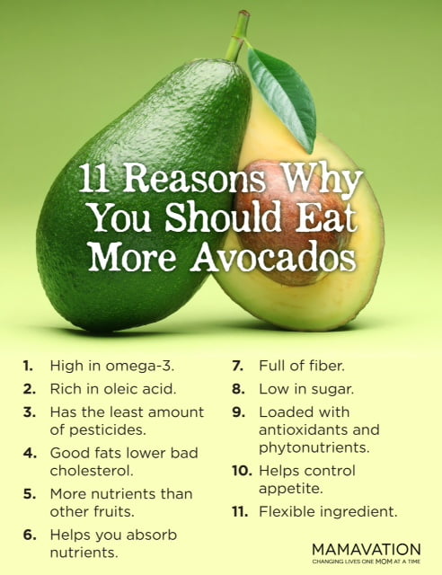 11 reasons to eat avocados