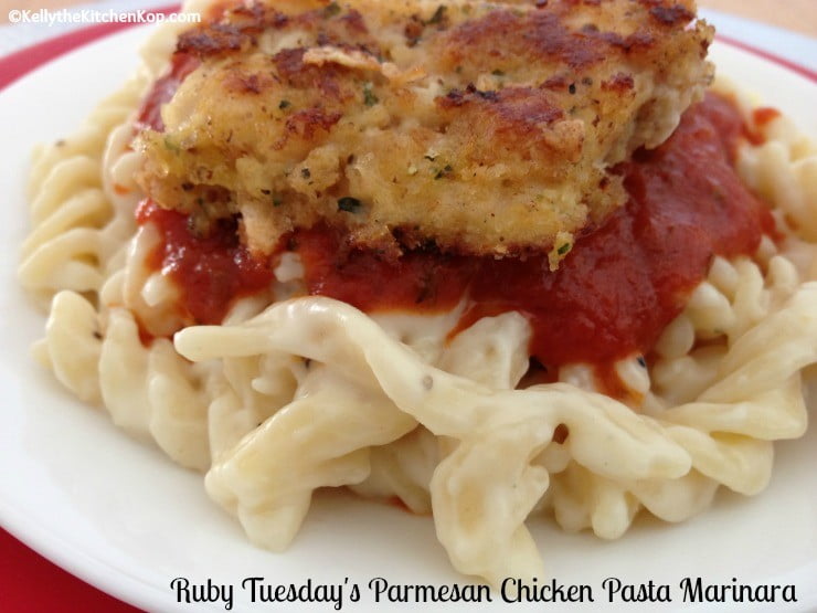 Ruby Tuesday's Parmesan Chicken Pasta
