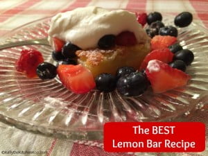 best lemon bar recipe