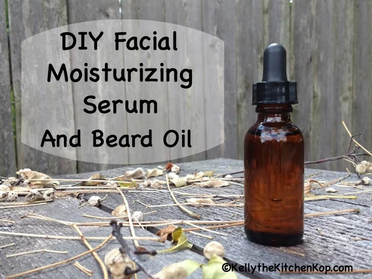 DIY Facial Serum and Beard Oil