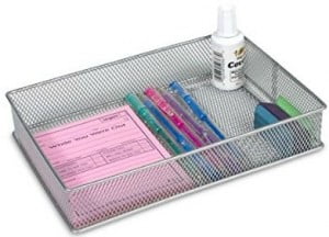 mesh drawer organizer