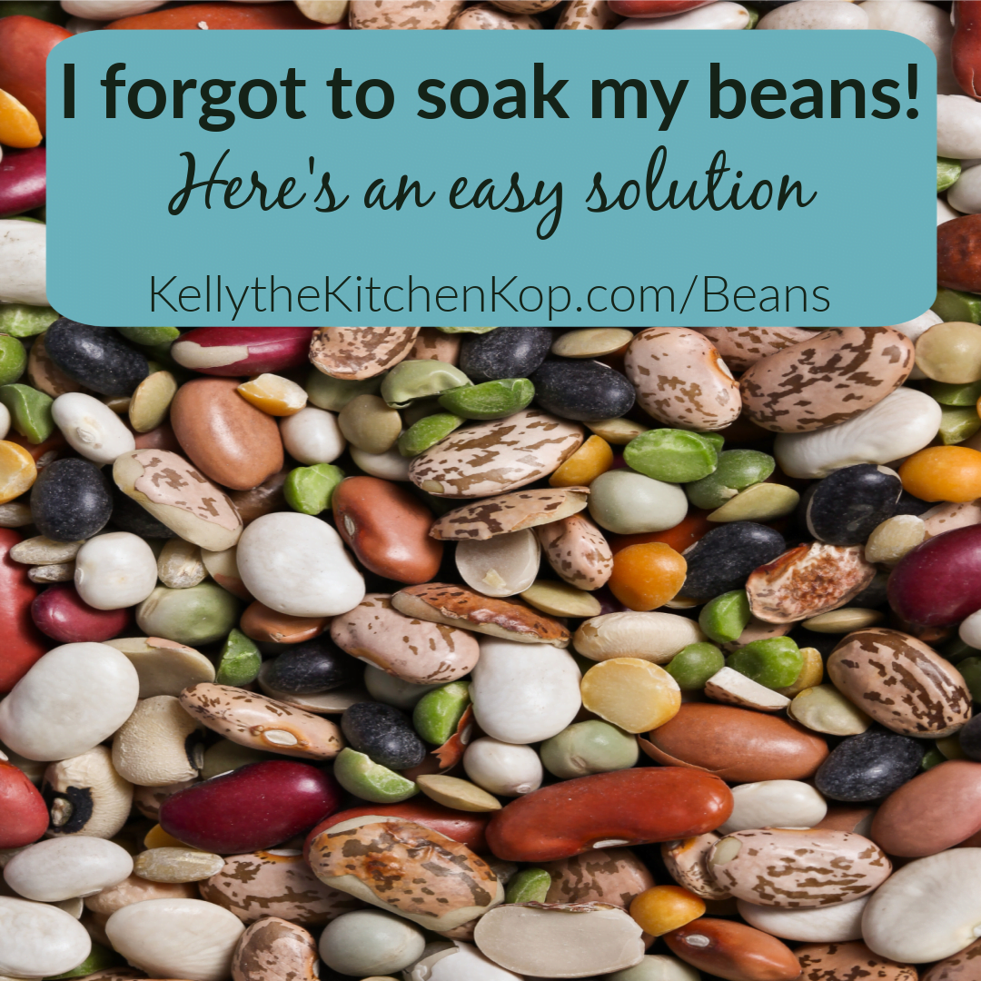 Need to Quick Soak Beans? Here's How!