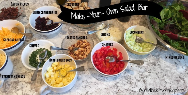 Healthy Salad  Bar  Ideas 