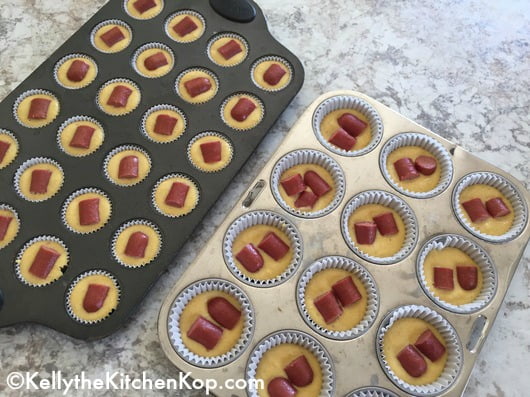 Real Food Mini Corn Dog Muffins