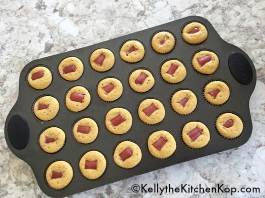 Real Food Mini Corn Dog Muffins