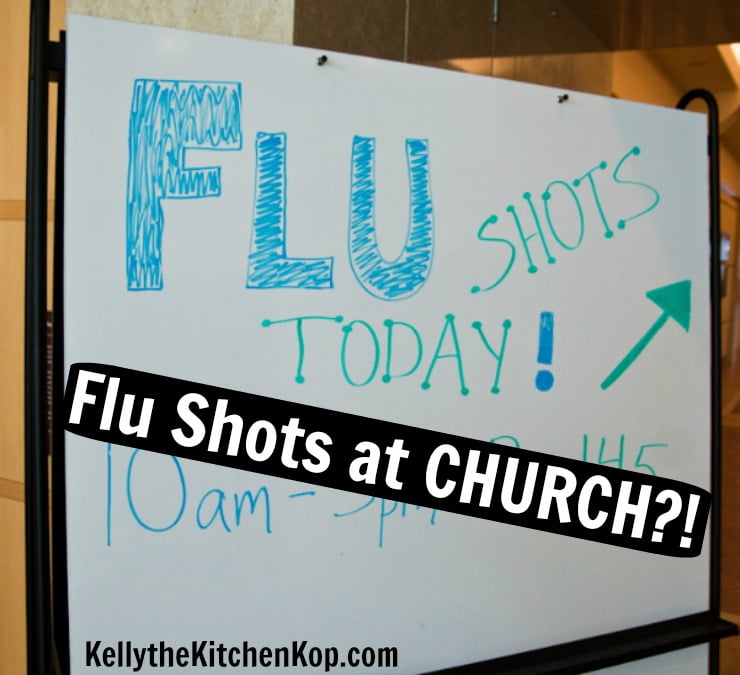 flu shots at church