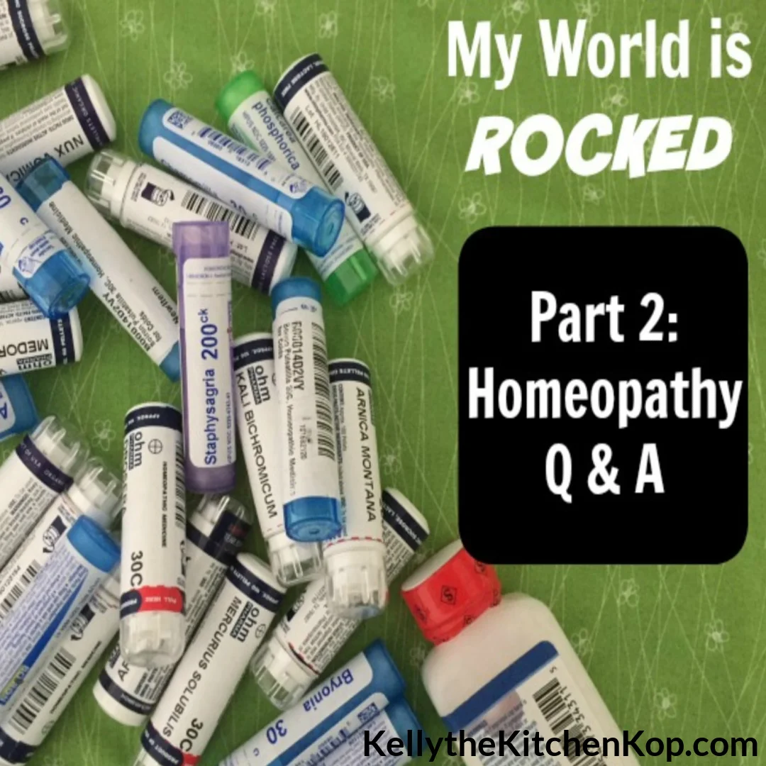 Homeopathy questions