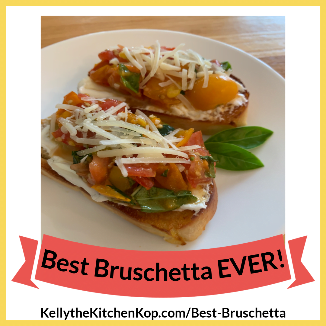 Best Bruschetta with Sourdough